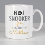 Personalised 'No.1 Snooker Fan' Ceramic Mug - Image 3