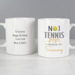 Personalised 'No.1 Tennis Player' Ceramic Mug - Image 2
