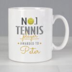 Personalised 'No.1 Tennis Player' Ceramic Mug - Image 3