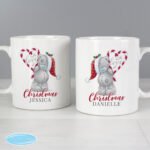 Personalised Me to You 'With Love At Christmas' Couples Ceramic Mug Set