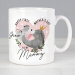 Personalised 'Happy First Mother's Day' Mama Bear Ceramic Mug - Image 2