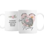 Personalised 'Happy First Mother's Day' Mama Bear Ceramic Mug - Image 3