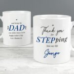 Personalised 'Thank You For STEPping Into My Life' Step Dad Ceramic Mug - Image 3