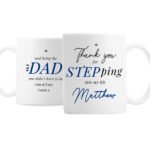 Personalised 'Thank You For STEPping Into My Life' Step Dad Ceramic Mug - Image 4