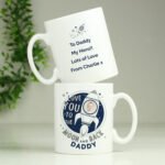 Personalised 'Love You To The Moon And Back' Photo Upload Ceramic Mug
