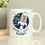 Personalised 'Love You To The Moon And Back' Photo Upload Ceramic Mug - Image 3