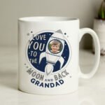 Personalised 'Love You To The Moon And Back' Photo Upload Ceramic Mug - Image 4