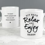 Personalised 'Sit Back And Relax' Ceramic Mug - Image 3