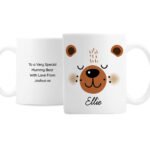 Personalised Cute Bear Face Design Ceramic Mug - Image 3
