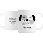 Personalised Cute Dog Face Design Ceramic Mug - Image 3