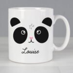 Personalised Cute Panda Face Ceramic Mug - Image 2