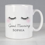 Personalised Eyelashes Design Ceramic Mug - Image 2