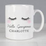 Personalised Eyelashes Design Ceramic Mug - Image 3