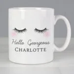 Personalised Eyelashes Design Ceramic Mug - Image 3