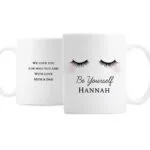 Personalised Eyelashes Design Ceramic Mug - Image 4