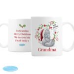 Personalised Me to You Christmas Holly & Gift Tag Design Ceramic Mug - Image 4