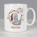 Personalised Me to You Christmas Holly & Gift Tag Design Ceramic Mug