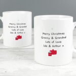 Personalised Mr & Mrs Claus Ceramic Mug Set - Image 2