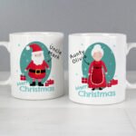 Personalised Mr & Mrs Claus Ceramic Mug Set - Image 4