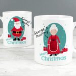 Personalised Mr & Mrs Claus Ceramic Mug Set - Image 5