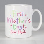 Personalised 'First Mother's Day' Ceramic Mug - Image 2