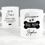 Personalised 'Pawsome Dog Mum' Ceramic Mug - Image 3