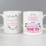 Personalised 'You Are Blooming Amazing' Ceramic Mug - Image 3