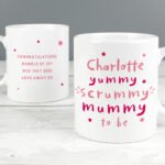 Personalised 'Yummy Scrummy Mummy To Be' Ceramic Mug