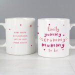 Personalised 'Yummy Scrummy Mummy To Be' Ceramic Mug - Image 4