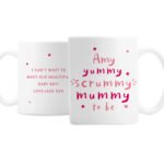 Personalised 'Yummy Scrummy Mummy To Be' Ceramic Mug - Image 5