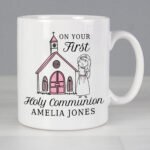 Personalised Girls 'On Your First Holy Communion' Ceramic Mug - Image 3