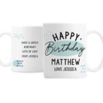 Personalised 'Happy Birthday' Ceramic Mug - Image 4