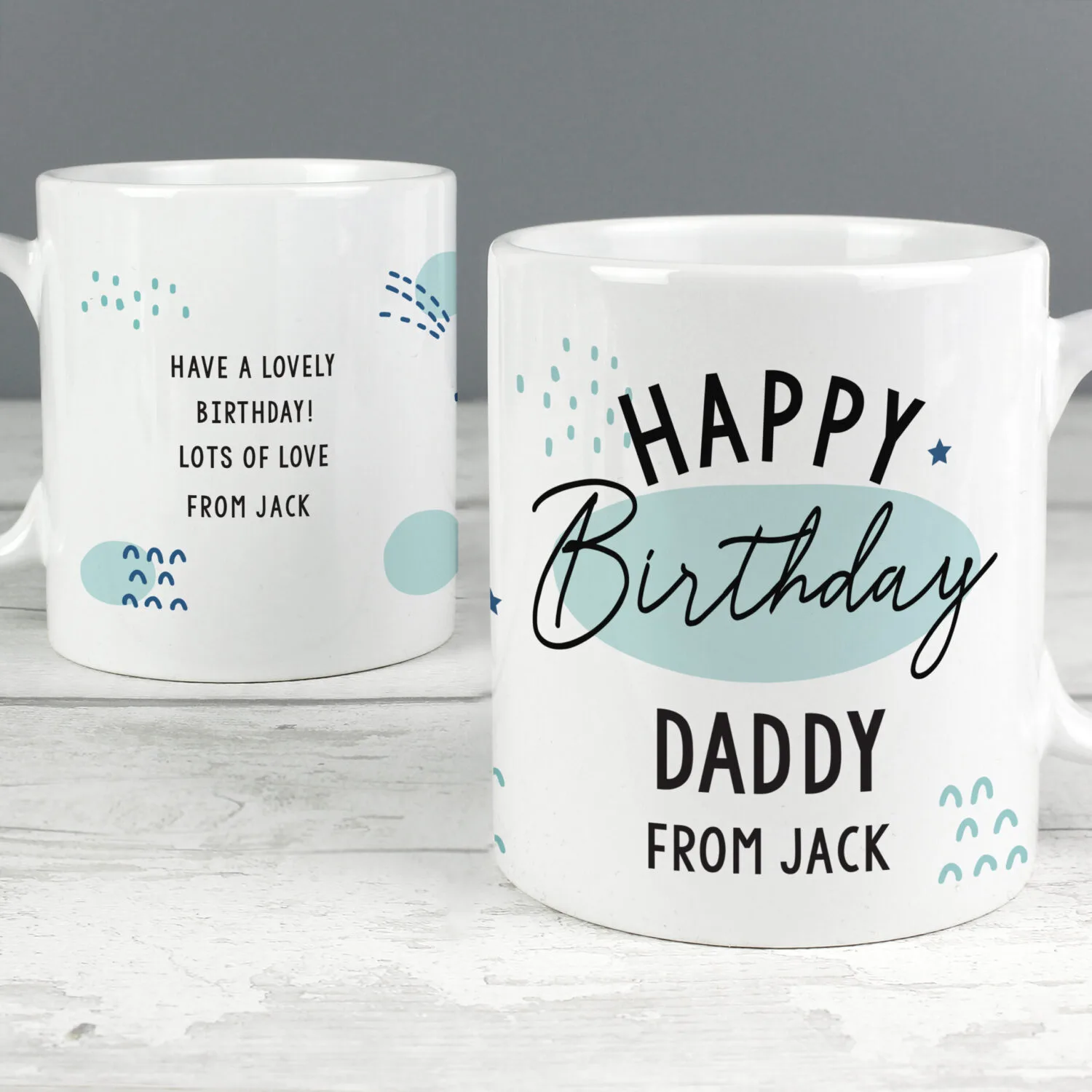 Personalised 'Happy Birthday' Ceramic Mug - Image 2