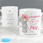 Personalised Me to You 'If (Role) Were Flowers' Ceramic Mug