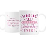 Personalised 'World's Most Amazing Godmother Ever' Ceramic Mug - Image 4