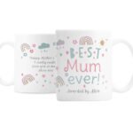 Personalised 'Best Ever' Rainbows & Sunshine Design Ceramic Mug - Image 7