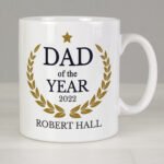 Personalised 'Dad of the Year' Ceramic Mug - Image 3