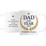 Personalised 'Dad of the Year' Ceramic Mug - Image 4