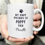 Personalised Paw Print Design Dog Breed Ceramic Mug - Image 2