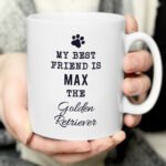 Personalised Paw Print Design Dog Breed Ceramic Mug - Image 4