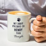 Personalised Paw Print Design Dog Breed Ceramic Mug - Image 6