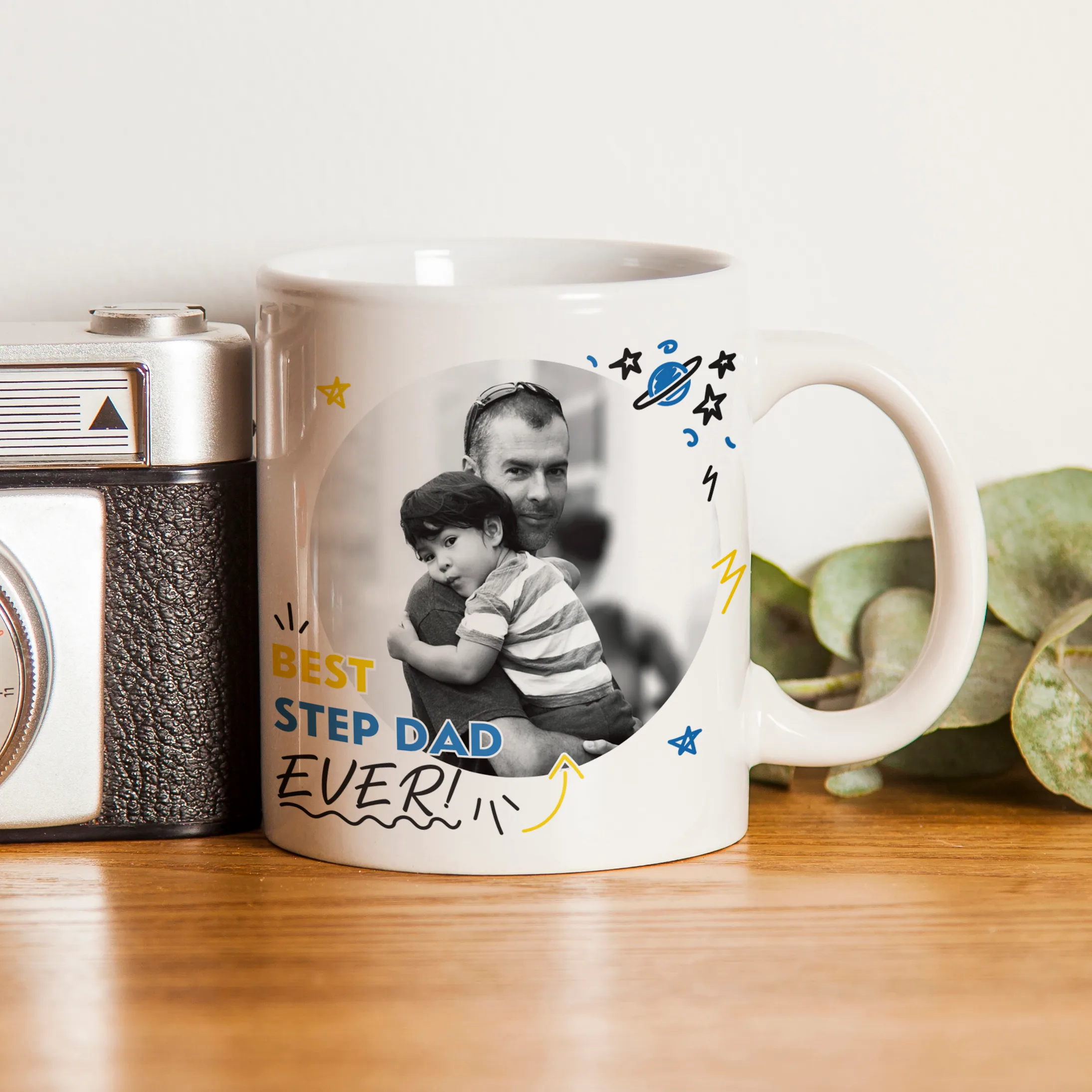 Personalised 'Best Ever' Photo Upload Ceramic Mug - Image 3