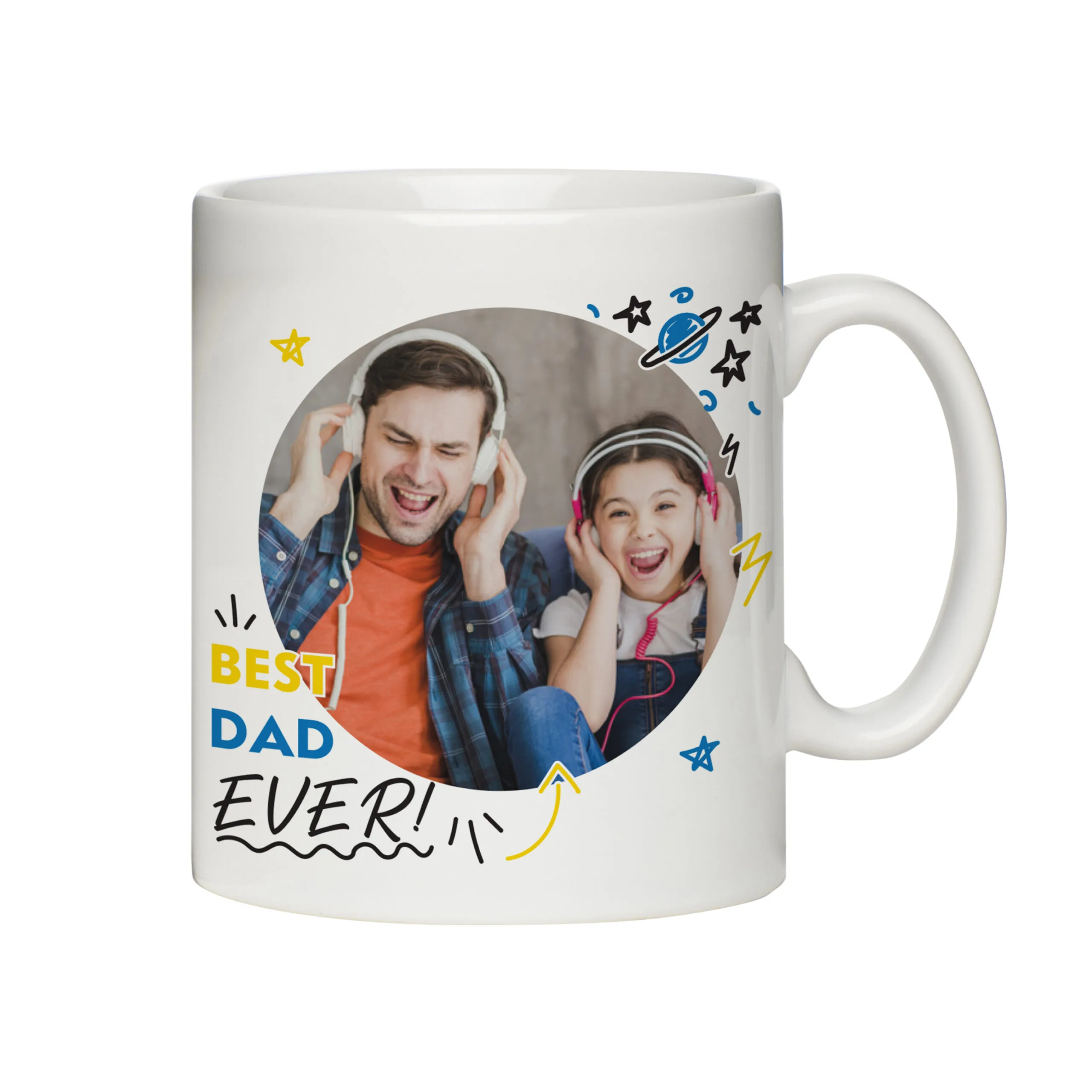 Personalised 'Best Ever' Photo Upload Ceramic Mug - Image 4