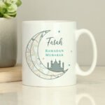 Personalised Any Message Eid & Ramadan Ceramic Mug - Image 2