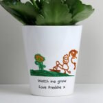 Personalised Children's Drawing Photo Upload Ceramic Plant Pot - Image 3
