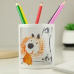 Personalised Children's Drawing Photo Upload Ceramic Storage Pot - Image 3
