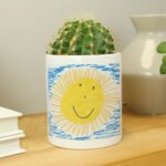 Personalised Children's Drawing Photo Upload Ceramic Storage Pot - Image 8