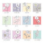 Personalised Any Message Birth Flower Design Ceramic Mug - Image 14