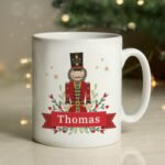 Personalised Christmas Nutcracker Design Ceramic Mug - Image 3