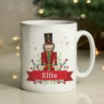 Personalised Christmas Nutcracker Design Ceramic Mug - Image 4